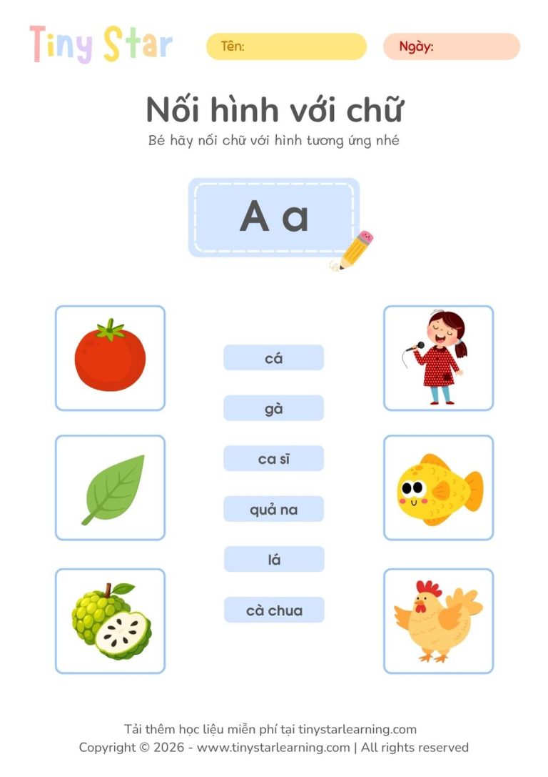 học liệu tiền tiểu học cho bé mầm non, tải file miễn phí