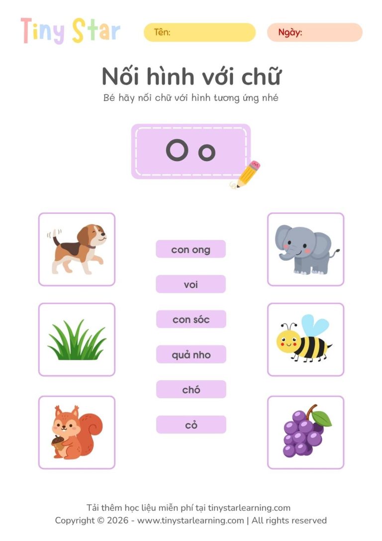 học liệu tiền tiểu học cho bé mầm non, tải file miễn phí