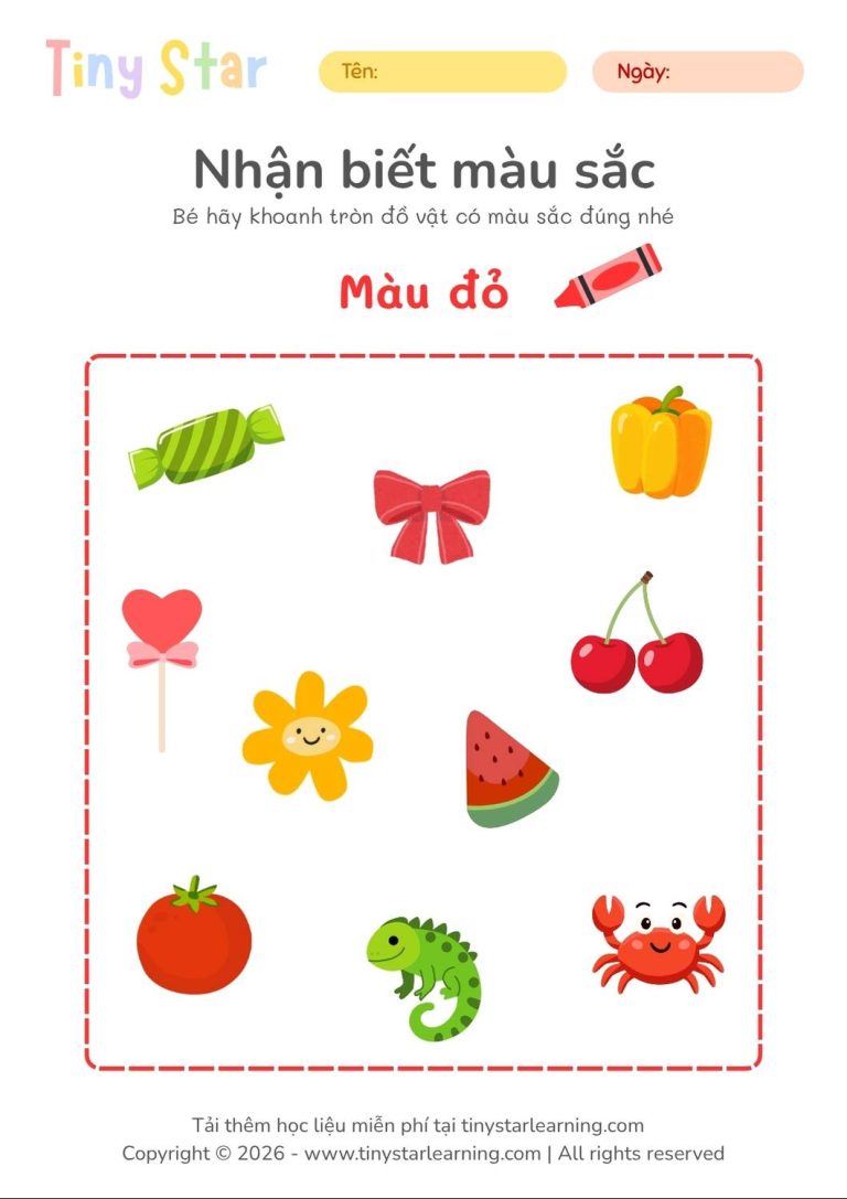 học liệu tư duy cho bé mầm non, tải file miễn phí